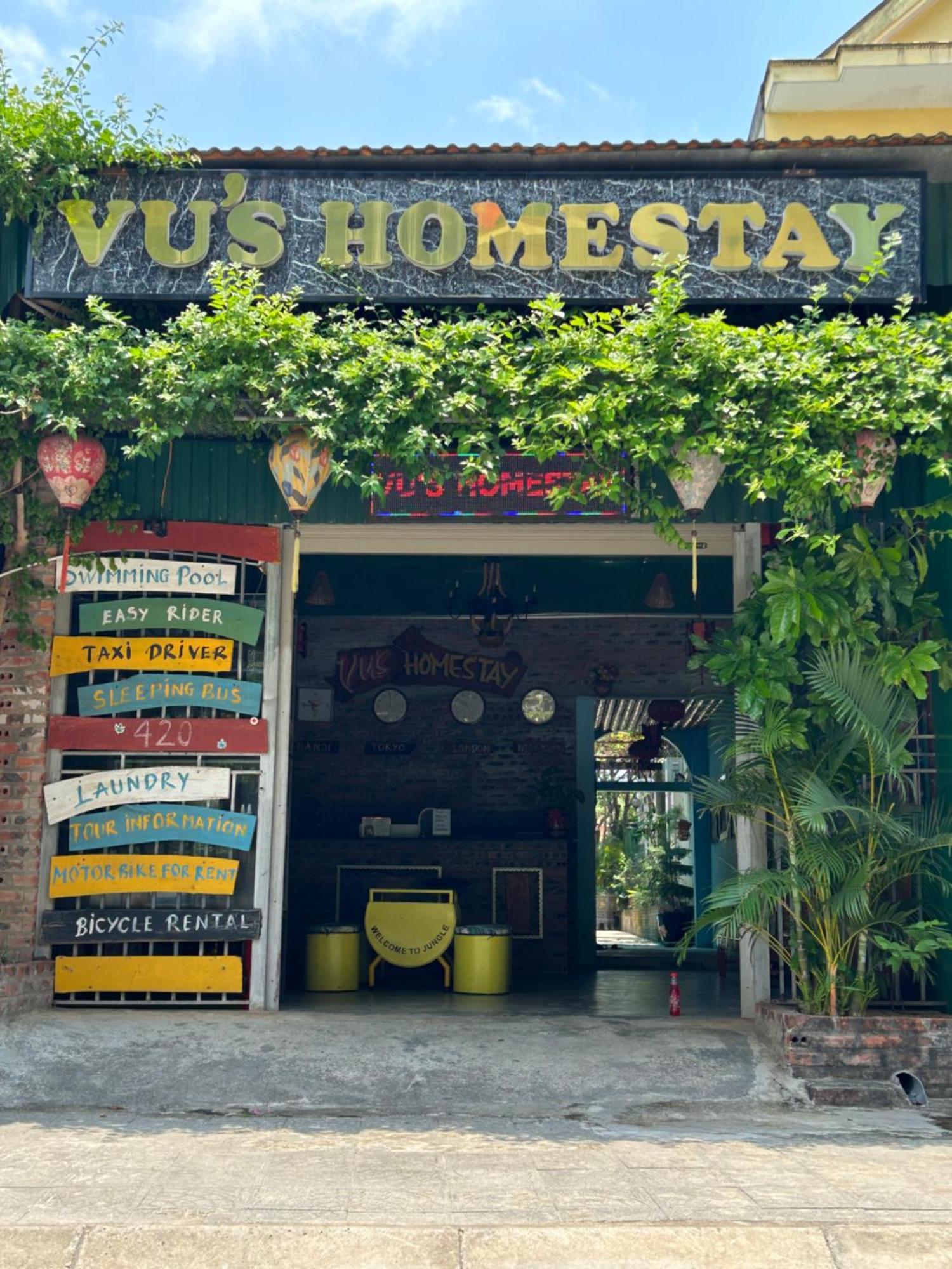 Vu'S Homestay Phong Nha Exterior foto